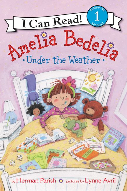 Book cover of amelia bedelia under the weather