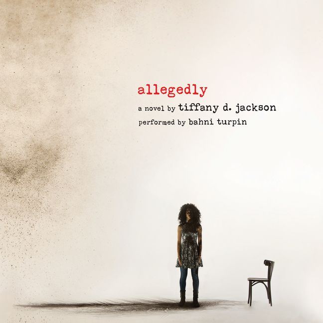 Allegedly audiobook cover