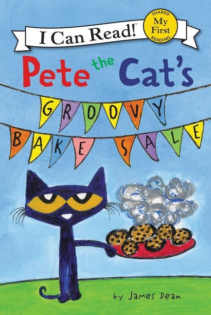 Pete the Cat's Groovy Bake Sale Book Cover