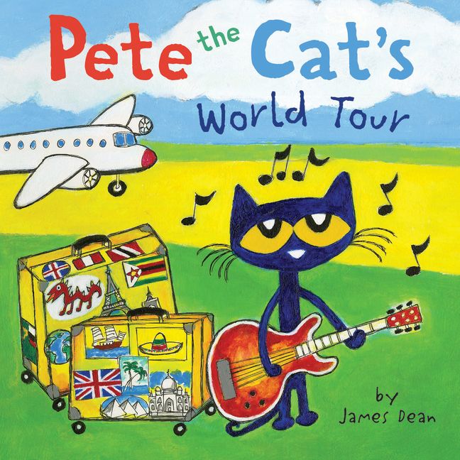 Pete the Cat's World Tour Book Cover
