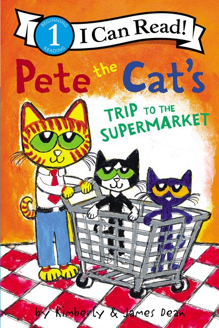 Pete the Cat's Trip to the Supermarket Book Cover