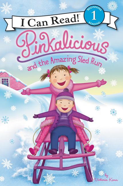 Pinkalicious and the Amazing Sled Run Book Cover