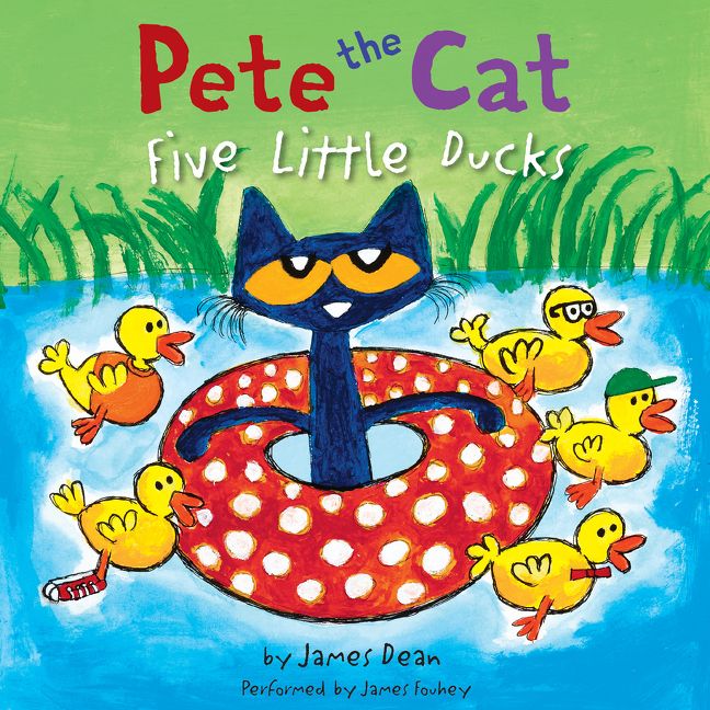 Pete the Cat: Five Little Ducks Unabridged Book Cover