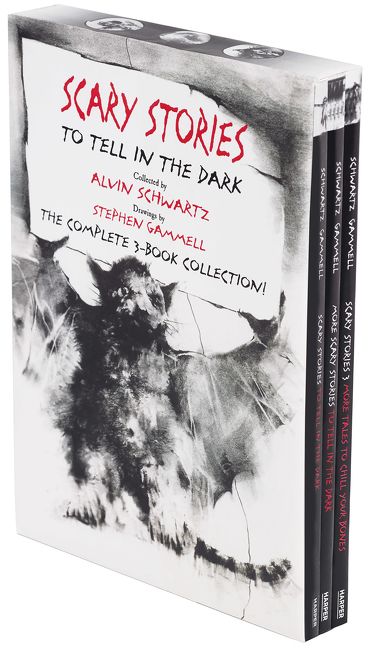 Scary Stories Paperback Box Set Book Cover