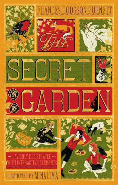 The Secret Garden Illustrated with Interactive Elements