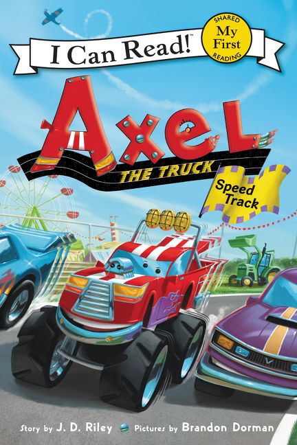 Axel the Truck: Speed Track Book Cover