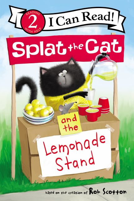 Splat the Cat and the Lemonade Stand Book Cover