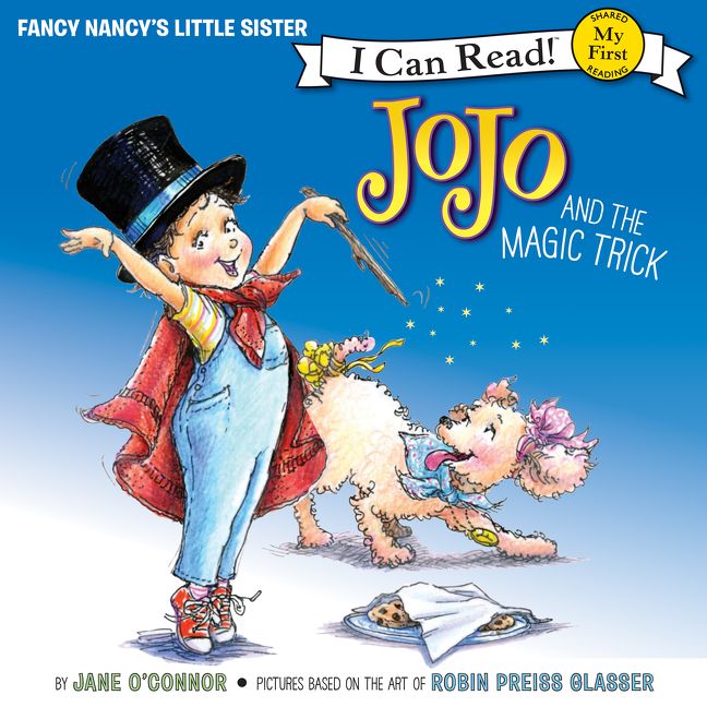 Fancy Nancy: JoJo and the Magic Trick Unabridged Book Cover