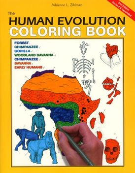 The Human Evolution Coloring Book, 2nd Edition