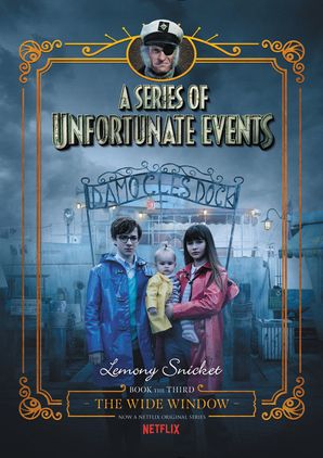 the series of unfortunate events netflix font title