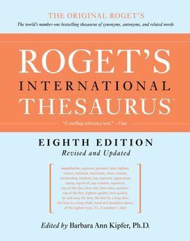 Roget's International Thesaurus, 8th Edition