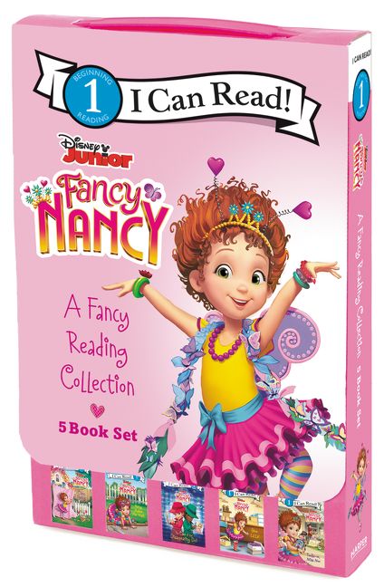 Disney Junior Fancy Nancy: A Fancy Reading Collection 5-Book Box Set Book Cover