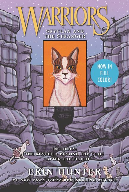 Warriors: SkyClan and the Stranger: 3 Full-Color Warriors  Books in 1 Book Cover