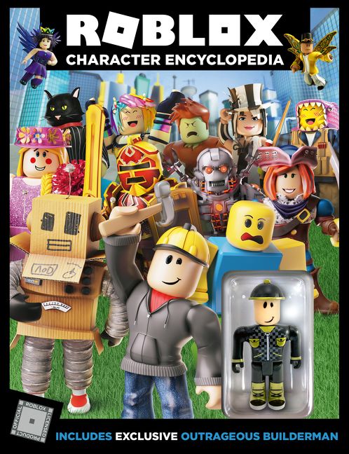 Roblox Character Encyclopedia Official Roblox Hardcover - enlarge book cover