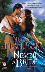 Never a Bride Paperback  by Megan Frampton