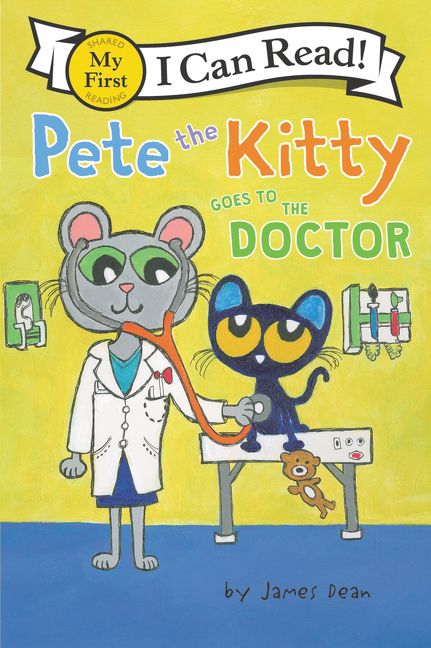 Pete the Kitty Goes to the Doctor Book Cover