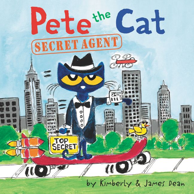 Pete the Cat: Secret Agent Book Cover
