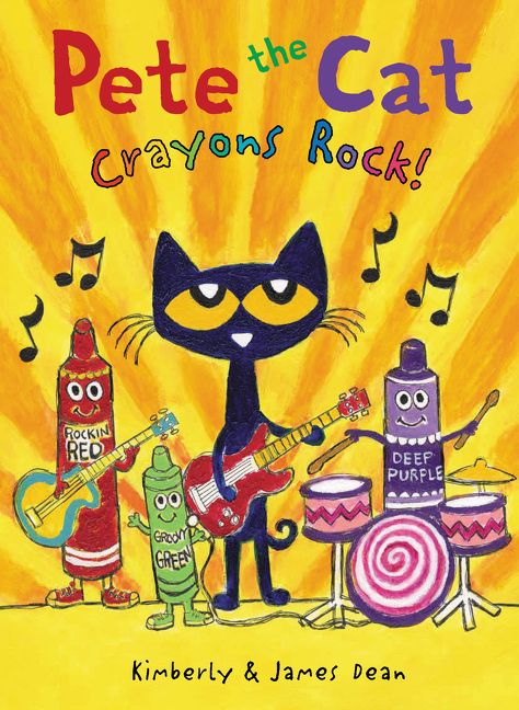 Pete the Cat: Crayons Rock! Book Cover