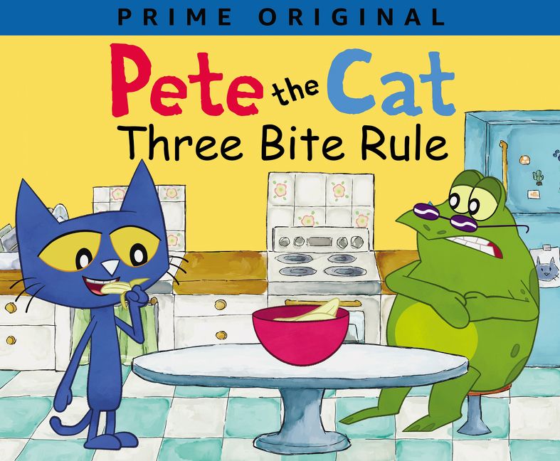 Pete the Cat: Three Bite Rule Book Cover