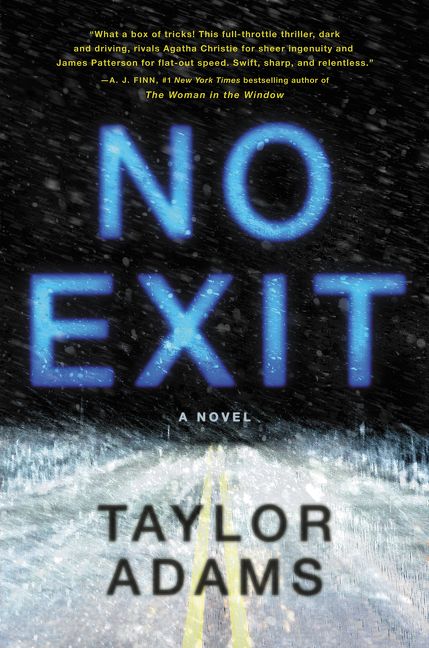 No Exit Taylor Adams Hardcover