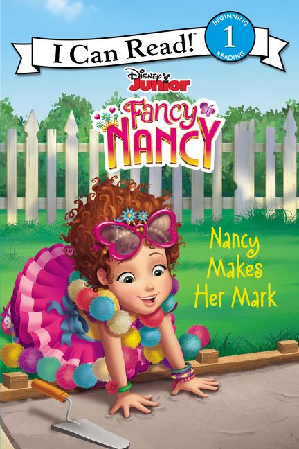 Disney Junior Fancy Nancy: Nancy Makes Her Mark Book Cover