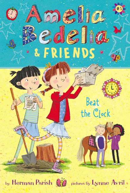 Amelia Bedelia & Friends #1: Amelia Bedelia & Friends Beat the Clock Book Cover