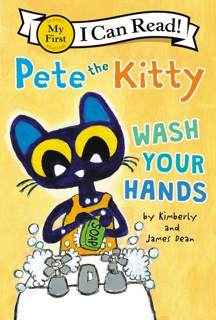 Pete the Kitty: Wash Your Hands Book Cover