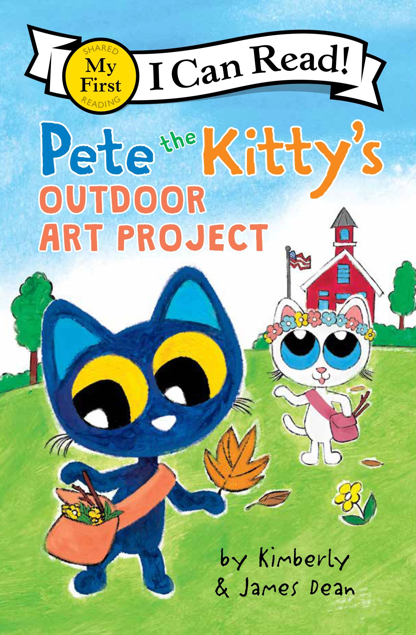 Pete the Kitty's Outdoor Art Project Book Cover