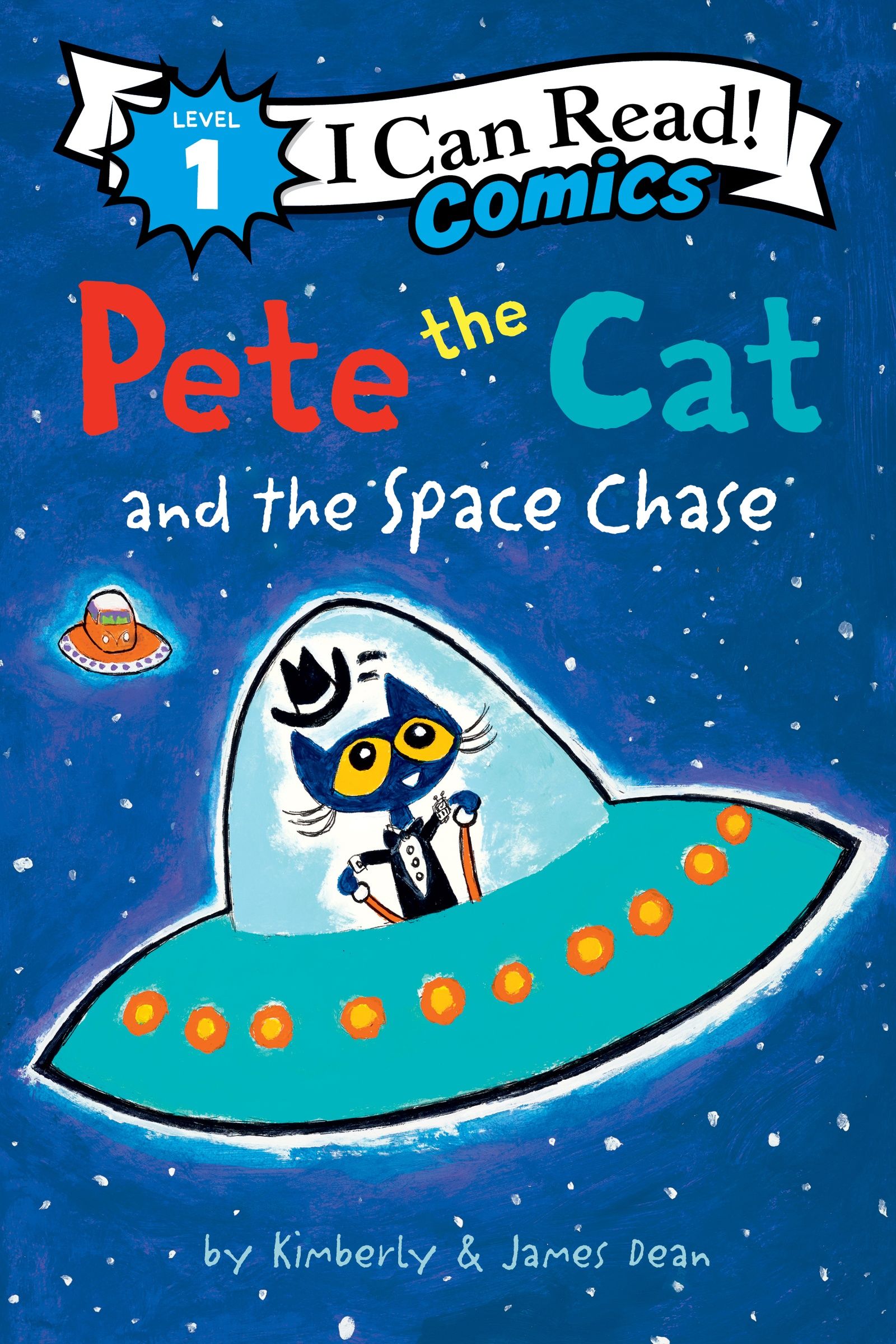 Pete the Cat and the Space Chase Book Cover
