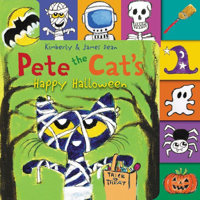 Pete the Cat’s Happy Halloween Unabridged Book Cover
