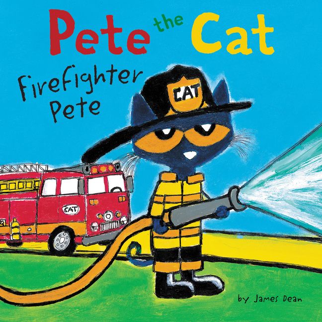 Pete the Cat: Firefighter Pete Unabridged Book Cover