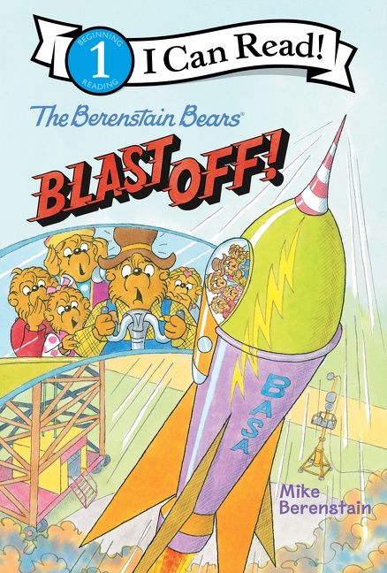 The Berenstain Bears Blast Off! Book Cover