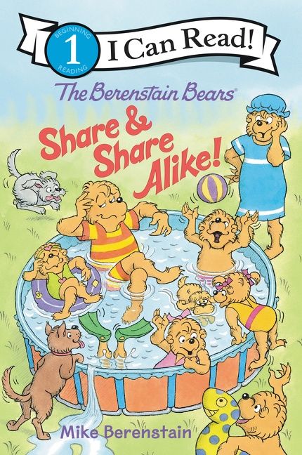 The Berenstain Bears Share and Share Alike! Book Cover