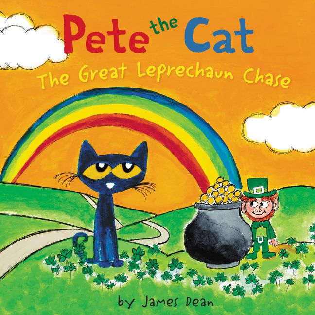 Pete the Cat: The Great Leprechaun Chase Unabridged Book Cover