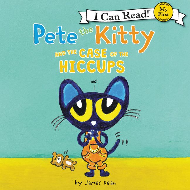 Pete the Kitty and the Case of the Hiccups Unabridged Book Cover