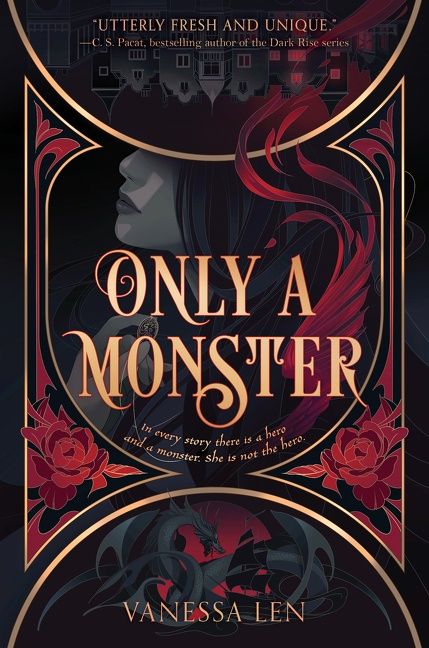 Only a Monster Book Cover