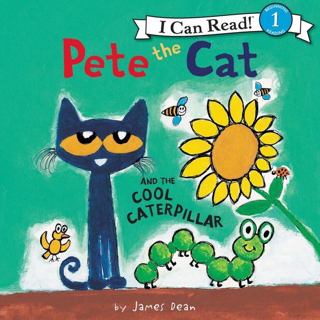 Pete the Cat and the Cool Caterpillar Unabridged Book Cover
