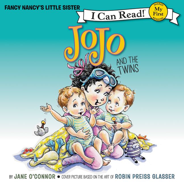 Fancy Nancy: JoJo and the Twins Unabridged Book Cover