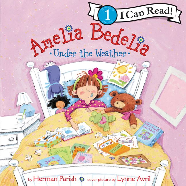 Amelia Bedelia Under the Weather Unabridged Book Cover