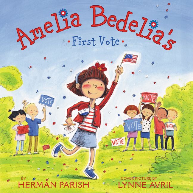 Amelia Bedelia's First Vote Unabridged Book Cover
