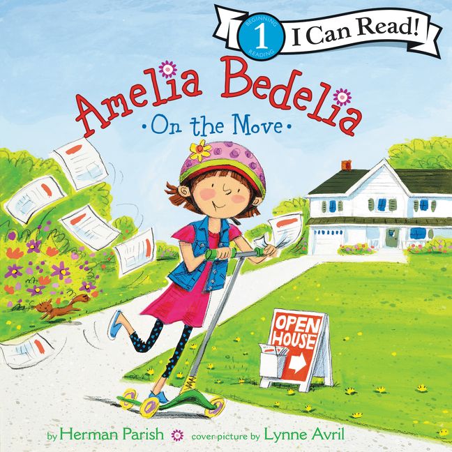 Amelia Bedelia on the Move Unabridged Book Cover