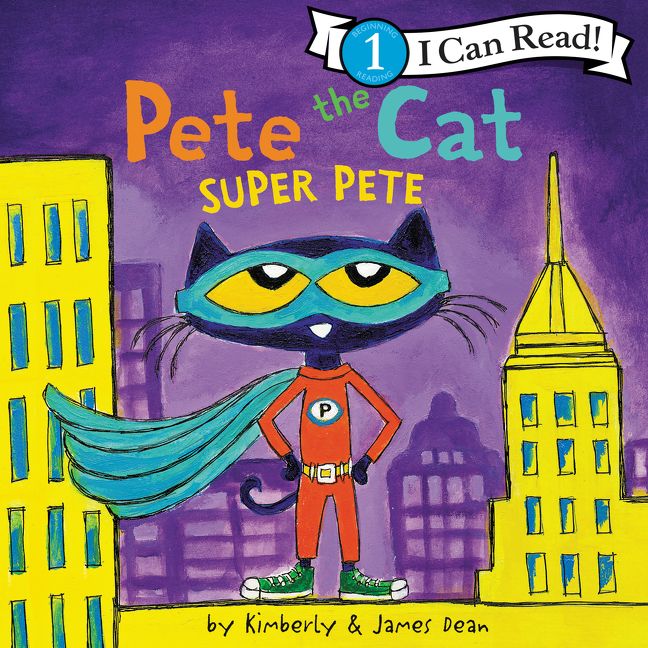 Pete the Cat: Super Pete Unabridged Book Cover