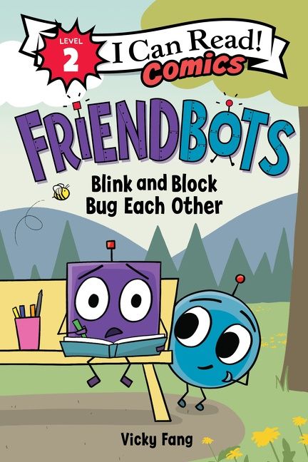 Friendbots: Blink and Block Bug Each Other Book Cover