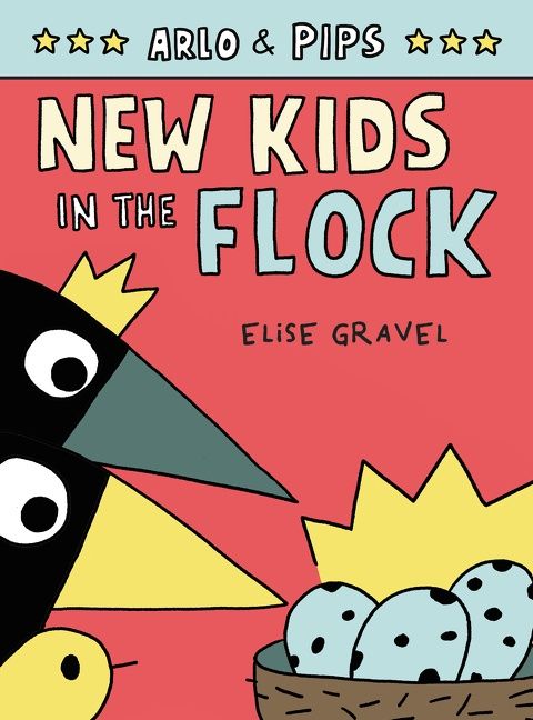 Arlo & Pips #3: New Kids in the Flock Book Cover