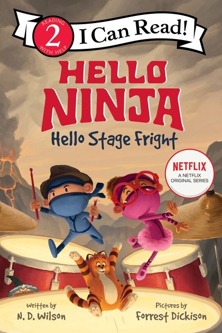 Hello, Ninja. Hello, Stage Fright! Book Cover