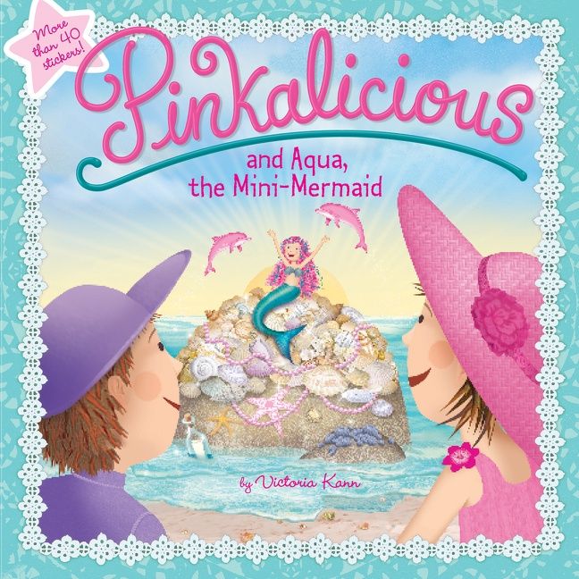 Pinkalicious and Aqua, the Mini-Mermaid Book Cover