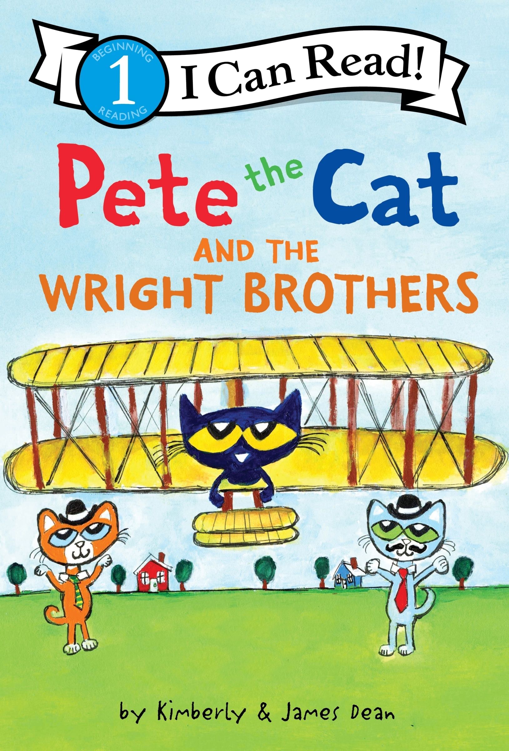 Pete the Cat and the Wright Brothers Book Cover