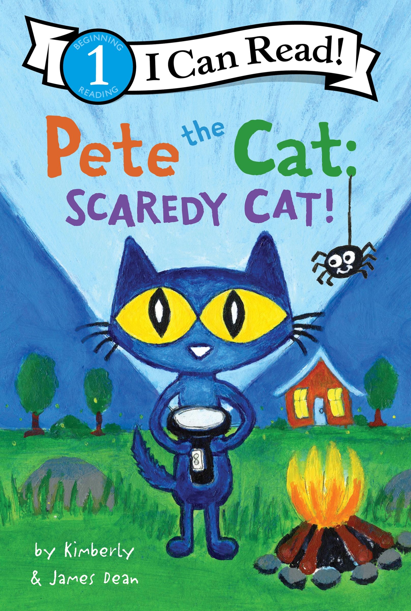 Pete the Cat: Scaredy Cat! Book Cover