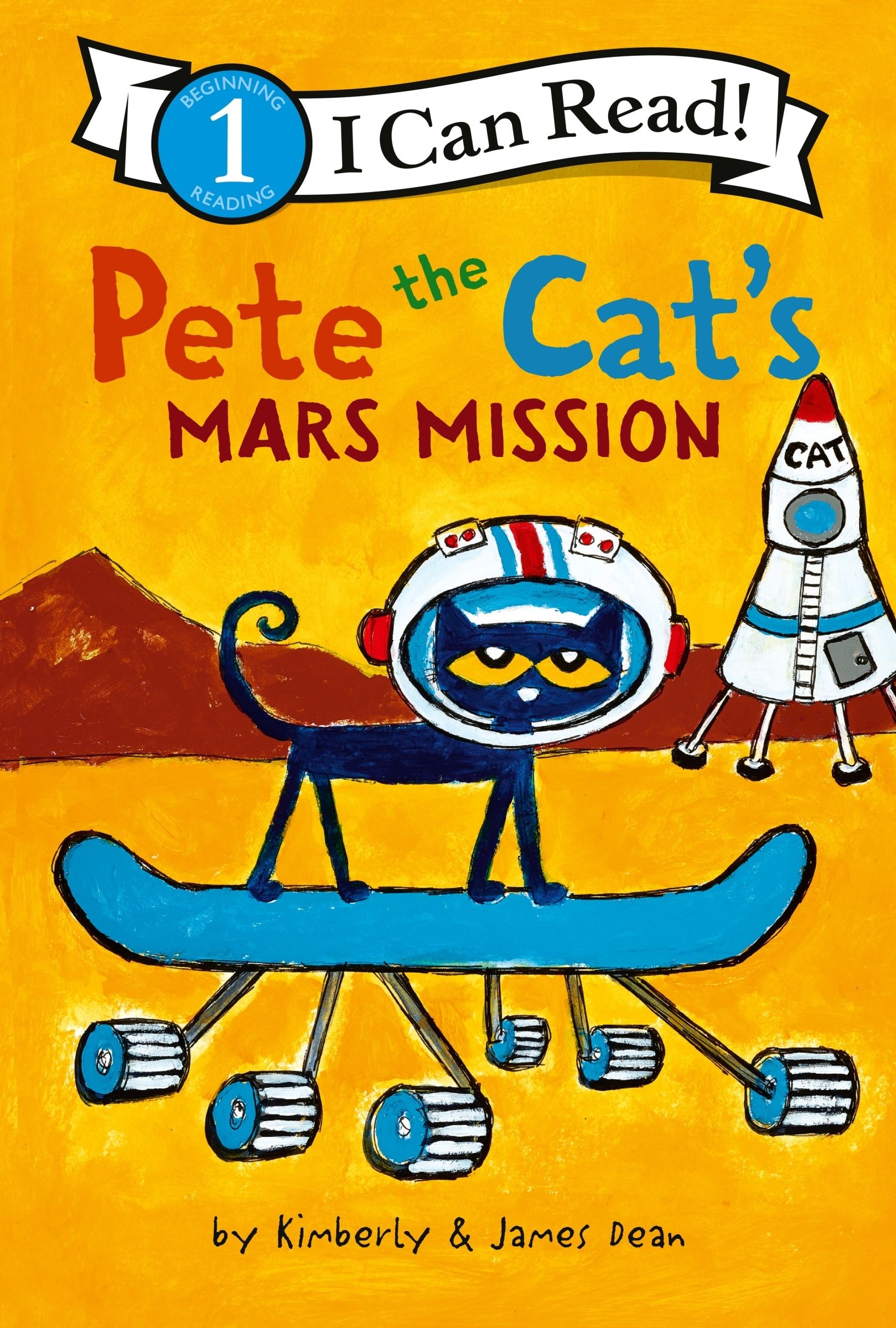 Pete the Cat's Mars Mission Book Cover