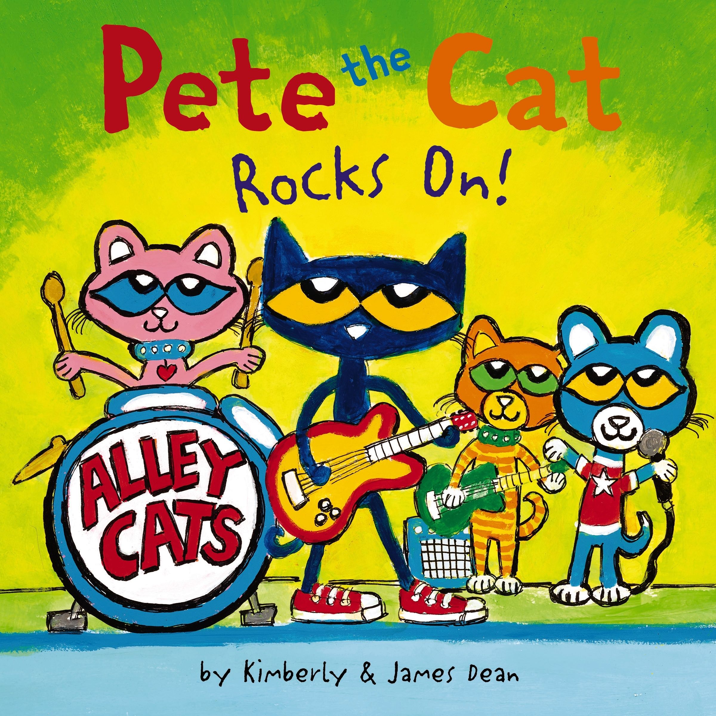 Pete the Cat Rocks On! Book Cover